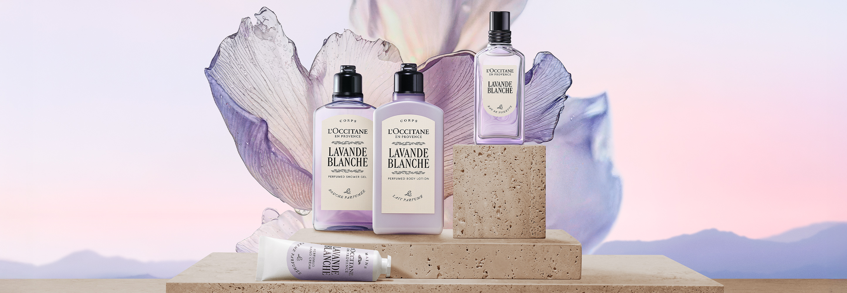 L'Occitane Lavande Blanche セット Lavande Blanche Eau de Toilette | L'Occitane en Provence